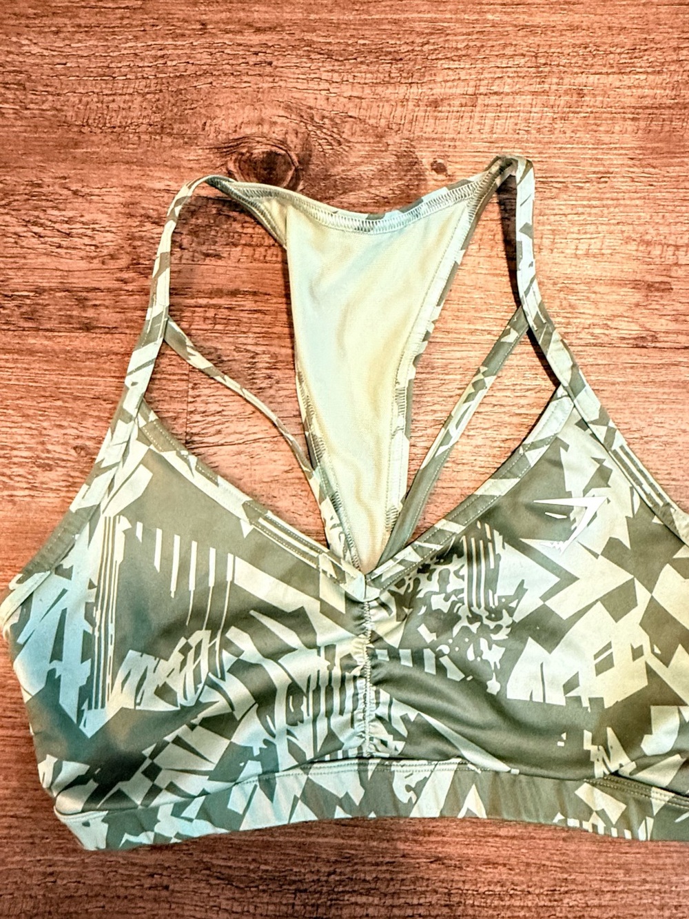 Gymshark Women’s Sage Green Athletic sport bra